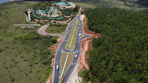 Tuná Parque Aquático inaugura trevo de 8 milhões .